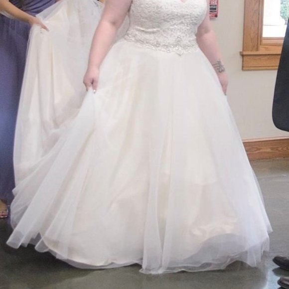 PLUS SIZE Wedding Dress - Picture 2 of 8